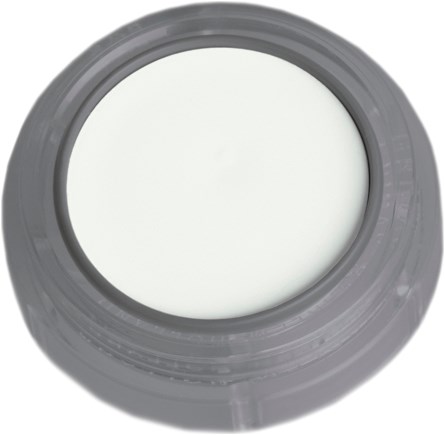 Water Make-up Grimas 010 Fluor Wit (2,5ml)