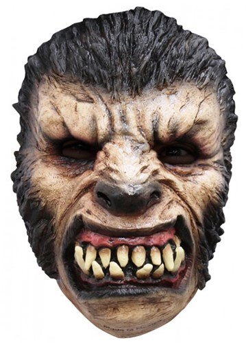 Weerwolf Gezichtsmasker (latex)
