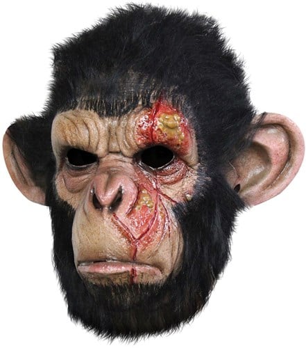 Gezichtsmasker Infected Chimp (luxe)