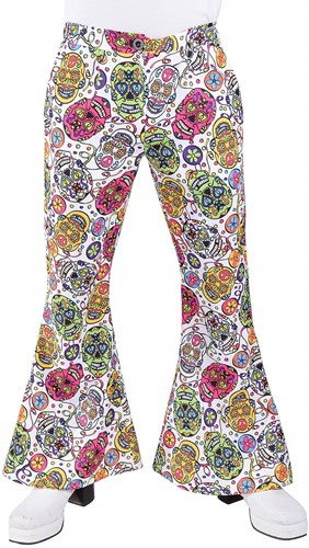 Herenbroek Hippie Mexican Skulls - Day of the Dead