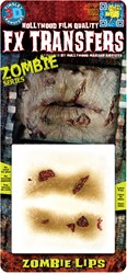 Professionele Special FX Wond - Zombie Lippen
