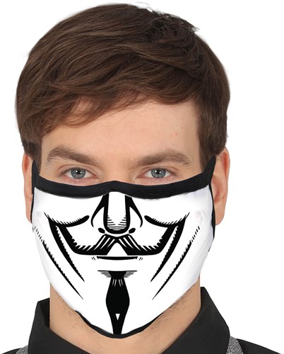  V For Vendetta Mondkapje