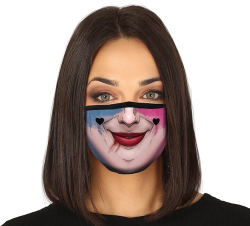 Harlequin Mondkapje