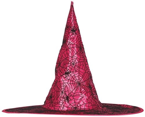 Spin Heksenhoed Neon Pink