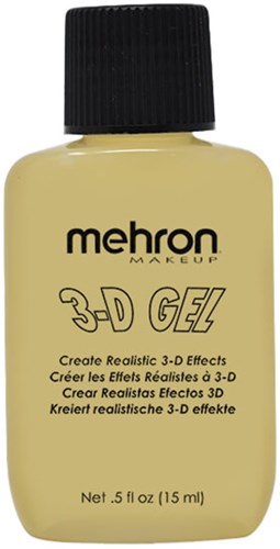 Mehron 3D Gel Clear - 15ml