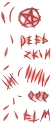 Littekens Duivel Tattoo