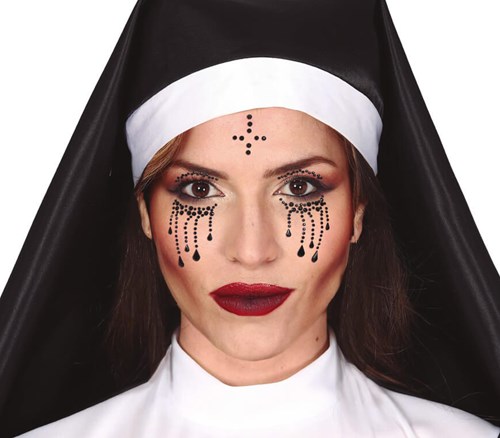 Face Jewels Halloween Non