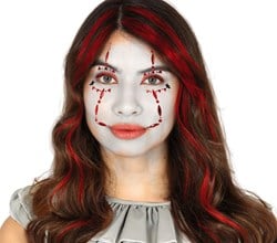 Clown Penny Halloween Face Jewels 