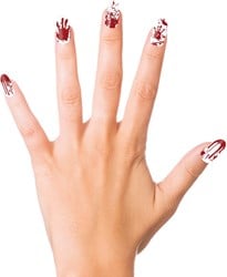Zelfklevende Bloody Nepnagels