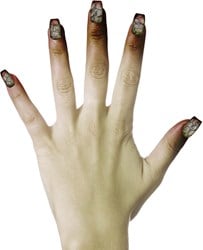 Zelfklevende Zombie Nepnagels