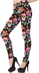 Day of the Dead - Halloween Legging