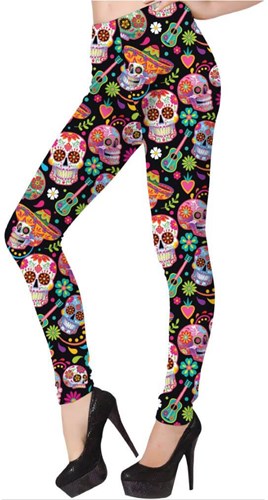 Day of the Dead - Halloween Legging