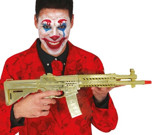 Machinegeweer Goud AK-47 - 58cm