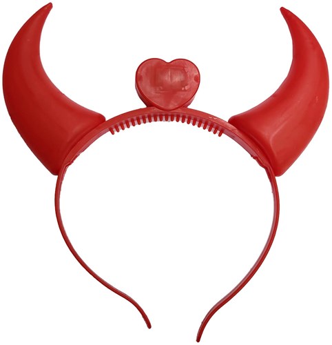 Diadeem Duivelshoorntjes (met verlichting)