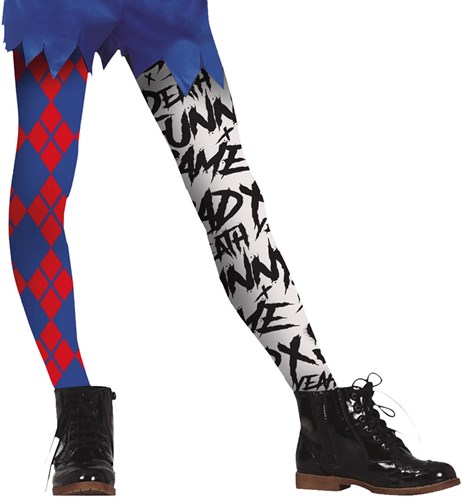 Halloween Panty Twisted Harlequin voor Kinderen