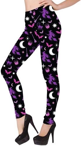 Legging Halloween Heksen