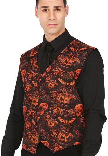 Vest Halloween Pompoenen - One Size