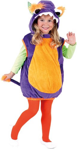 Monster Babypakje Paars-Oranje