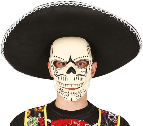 Skull Masker - Day of the Dead (PVC)