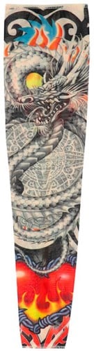 Dragon Draak Tattoo Mouw