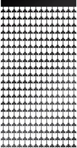 Halloween Deurgordijn Vleermuizen - 2x1m