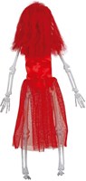 Halloween Hangdeco Bruid Skelet Duivel - 40cm (achterkant)