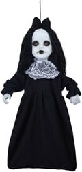 Hangdeco Halloween Pop met LED-Ogen (75cm)