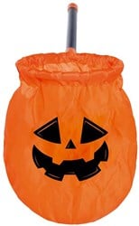 Halloween Trick or Treat Stok met Pompoenzakje
