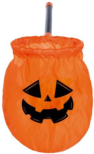 Halloween Trick or Treat Stok met Pompoenzakje