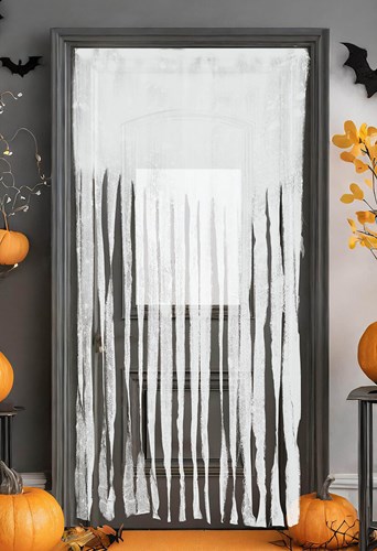 Deurgordijn Halloween Wit - 100x200cm