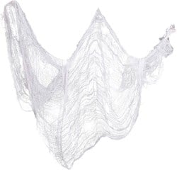 Decoratiedoek Halloween Wit - 76x228cm