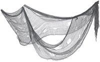 Decoratiedoek Halloween Grijs - 76x228cm