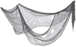 Decoratiedoek Halloween Grijs - 76x228cm