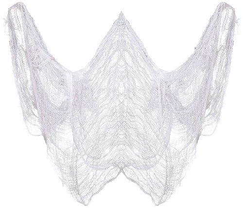 Decoratiedoek Halloween Wit - 200x500cm