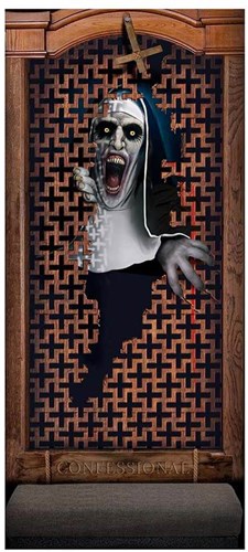 Deurdecoratie Halloween Horror Non - 80x180cm