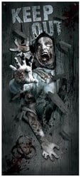 Deurdecoratie Halloween Zombie Attack Polyester (78x180cm)