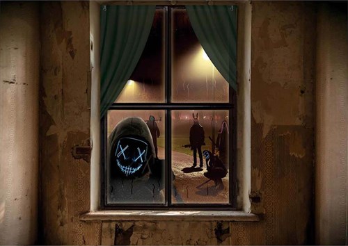 Raamdecoratie Halloween Death Day - 80x120cm