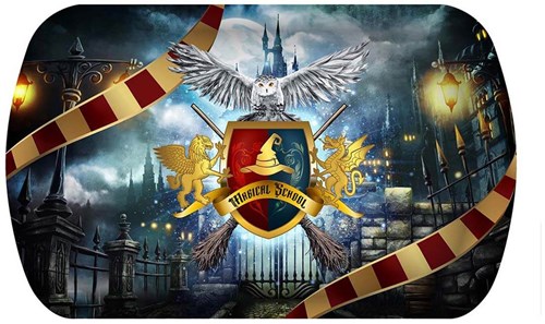 Dienblad Harry Potter Zweinstein - 39x24cm