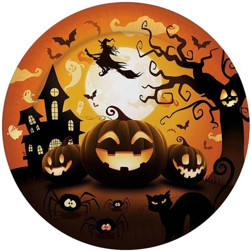 Halloween Borden Pumpkin (6st)