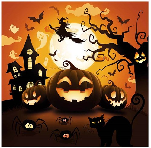 Halloween Servetten Pumpkin (12st)