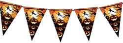 Halloween Vlaggenlijn Pumpkin - 3m