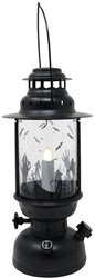 Lantaarn Met Kaars Halloween - 30cm