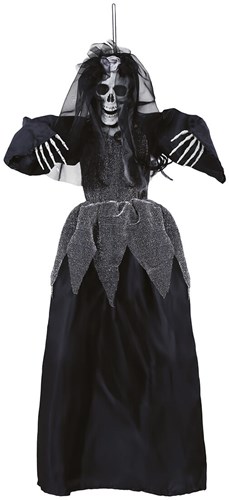 Hangdeco Bruid Skelet Halloween  - 90cm