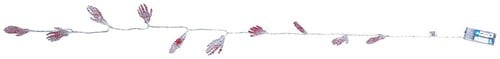 Lichtslinger Halloween Skelet Handjes - 115cm