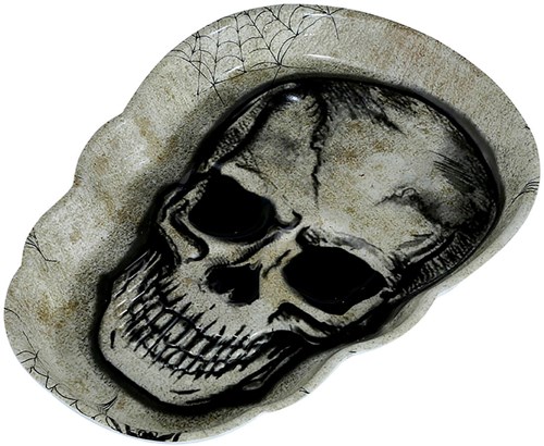 Schaaltje Skull Halloween - 25x18cm
