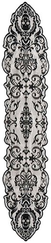 Tafelloper Halloween Skulls Kant - 180x35cm