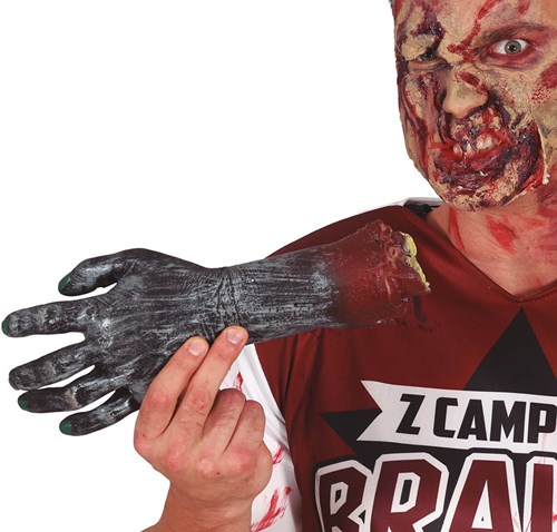 Decoratie Halloween Hand Zombie Latex - 30cm