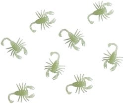 Glow in the Dark Schorpioen 5cm - 8st