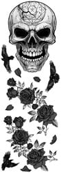 Wanddeco Halloween Skull Vinyl - 25x70cm