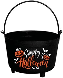 Happy Halloween Heksenketel (24cm)